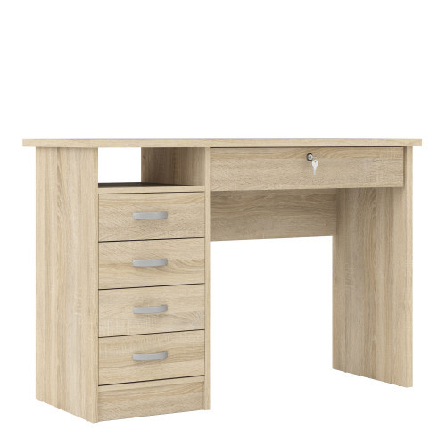 Function Plus 5 Drawer Desk Flat Pack Charlie Flatpack